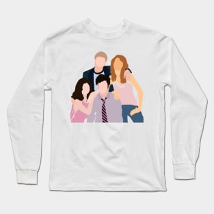 the OC cast Long Sleeve T-Shirt